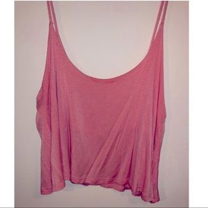 Nollie Orange Medium Tank Crop Top